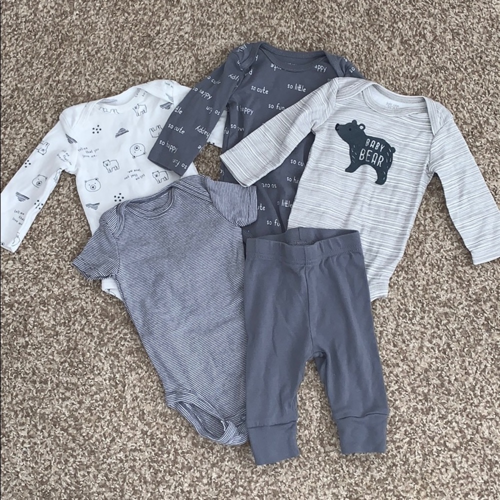 Bundle of Baby Boy Onesies/Pants